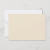 日付の古い木のヴィンテージ平らなカードを救って下さい セーブザデート (裏面)