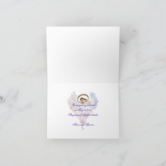 日付の変更の保存 案内状 (内部)