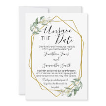 日付の変更結婚緑の金ゴールド