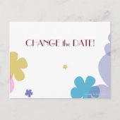 日付の変更Anyの結婚記念日はがき 案内ポストカード (正面)