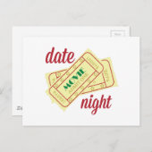 日付の夜 ポストカード (正面/裏面)