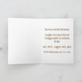 日付の家族会を救って下さい 招待状 (内部)