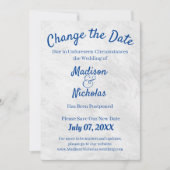 日付の延期されたグ結婚レーパーチメントを変更する セーブザデート (正面)