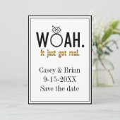 日付の得保実在存婚約 招待状 (スタンド正面)