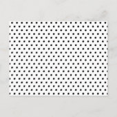 日付の手書きかわいらしの写真を保モダン存 案内ポストカード (裏面)