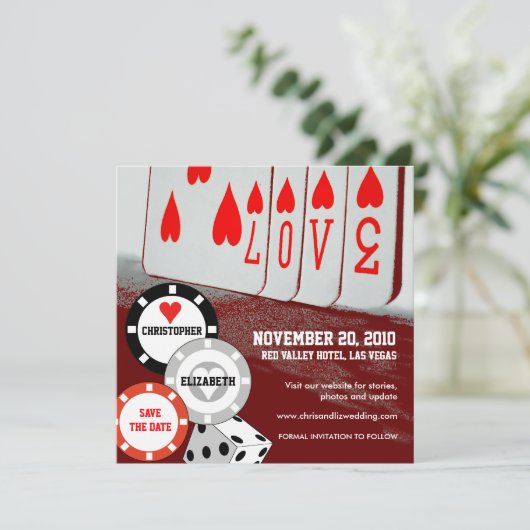 日付の招待状愛カジノカード3を救って下さい セーブザデート (スタンド正面)