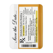 日付の指定を保存 マグネット (縦)