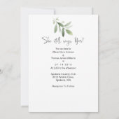 日付の救フォトカード – 水彩 セーブザデート (裏面)