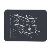 日付の救印を付ける マグネット (横)