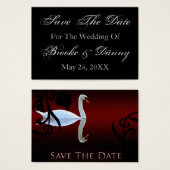 日付の新婦結婚の名前を保存する (正面&裏面)