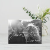 日付の滑らかなペンの打撃の発表を救って下さい 招待状 (スタンド正面)