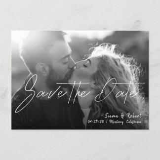 日付の滑らかなペンの打撃の発表を救って下さい 招待状