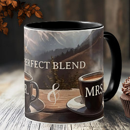 日付の発表結婚を保存 コーヒーマグカップ