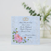 日付の発表結婚ランの保存 招待状 (スタンド正面)