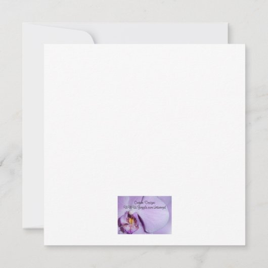 日付の発表結婚ランの保存 招待状 (裏面)