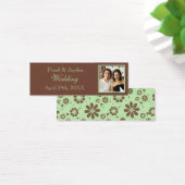 日付の発表結婚写真テンプレートの保存 (デスク)