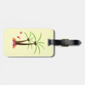 日付の結婚式のラベルを救って下さい ラゲッジタグ (裏面横)