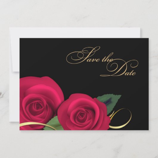 日付の誕生会のカスタムの発表を救って下さい セーブザデート (正面)