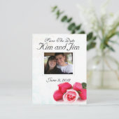 日付の赤いバラの招待を救って下さい セーブザデート (スタンド正面)