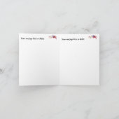 日付の通知結婚を保存 招待状 (内部)