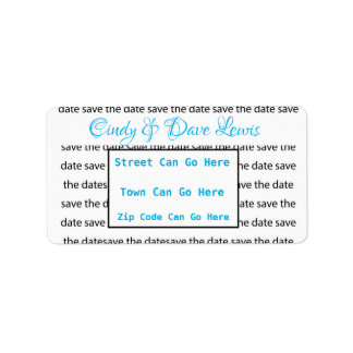 日付の郵送物のリターンラベルを救って下さい ラベル