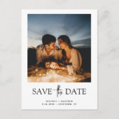 日付の2写真の告知はがきを保存する 案内ポストカード (正面)