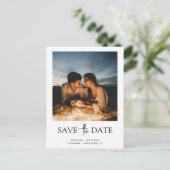 日付の2写真の告知はがきを保存する 案内ポストカード (スタンド正面)