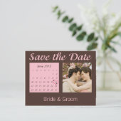 日付の6月2012日のカレンダーの招待を救って下さい セーブザデート (スタンド正面)