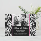 日付の~の結婚式のテンプレートを救って下さい セーブザデート (スタンド正面)