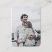 日付のWebサイト結婚QRコードをミニマル保存 エンクロージャーカード (正面)