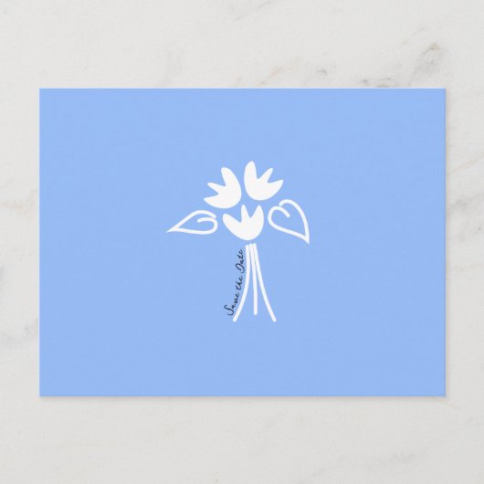 日付はがきのテンプレートの保存 シーズンポストカード (正面)