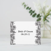 日付はがきをカスタマイズ可能に保存 案内ポストカード (スタンド正面)