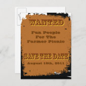 日付はがきを保存したい 案内ポストカード (正面/裏面)