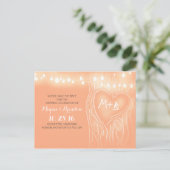 日付はがきを保存するライトの列 案内ポストカード (スタンド正面)