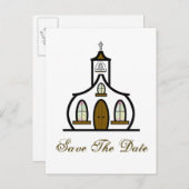 日付はがきを保存する – ホワイトチャーチ 案内ポストカード (正面/裏面)