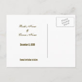 日付はがきを保存する – ホワイトチャーチ 案内ポストカード (裏面)