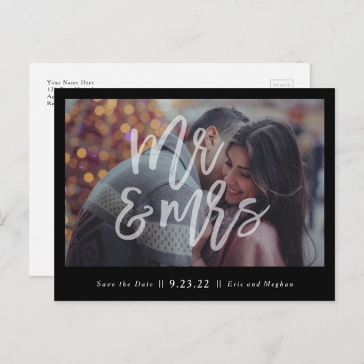 日付はがきを保存する ポストカード (正面/裏面)