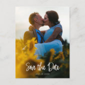 日付はがきを保存する – 手書き ポストカード (正面)