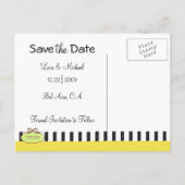 日付はがきを保存する 案内ポストカード (裏面)