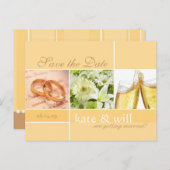 日付はがきを保存する 案内ポストカード (正面/裏面)