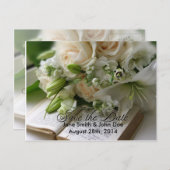 日付はがきを保存する 案内ポストカード (正面/裏面)