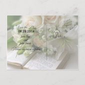 日付はがきを保存する 案内ポストカード (裏面)