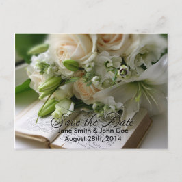 日付はがきを保存する 案内ポストカード