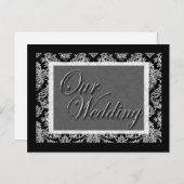 日付はがきを保存する 案内ポストカード (正面/裏面)