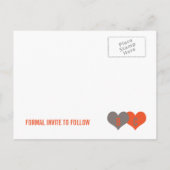 日付はがきを保存する 案内ポストカード (裏面)