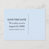 日付はがきを保存天国で作成された一致 案内ポストカード (裏面)