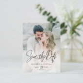 日付はがきを写真と共に保存する 案内ポストカード (スタンド正面)