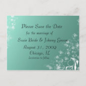 日付はがきを写真テンプレート付きで保存 案内ポストカード (正面)