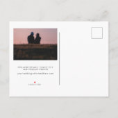 日付はっきりしたトリプル写真日付カードはがきを保存 案内ポストカード (裏面)