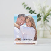 日付はっ祝き書の保存時間 案内ポストカード (スタンド正面)